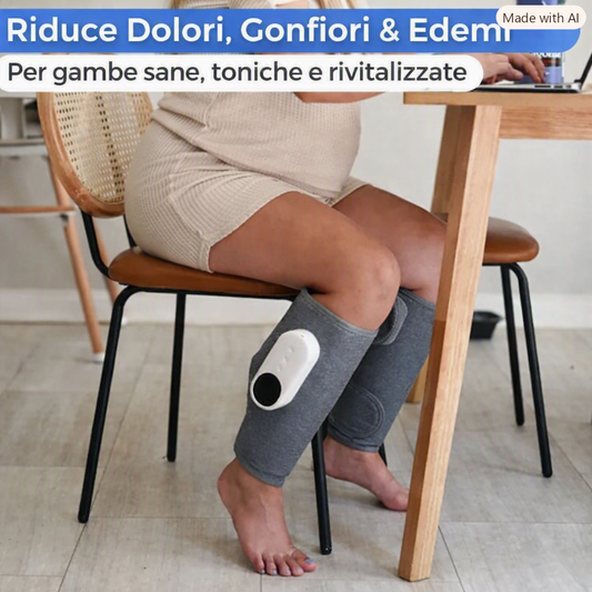 Il Massaggiatore 3 in 1 per gambe indolori, leggere e piene di vitalità