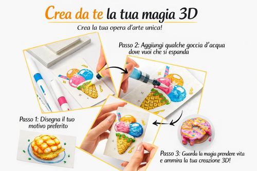 Magicolor 3D - Colora, spruzza acqua e guarda la magia prendere vita!